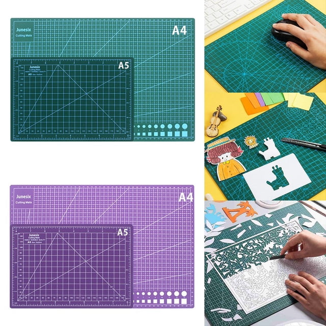 PVC Double Sided Cutting Mat Craft Quilting Grid Lines Printed Board Patchwork Tools Handmade for Craft Fabric Quilting Sewing