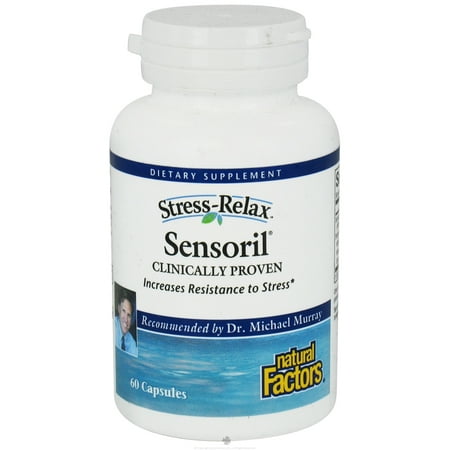 Natural Factors - Stress-Relax¨ Ashwagandha Sensoril¨ - 60  V-Caps