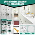 Bdday Tile Repair Paste Bathtub Furniture Toilet Crack Repair Tile