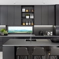 thumbnail image 5 of 13.12ft Peel and Stick Trim Wall Molding Trim Black Stainless Steel Self-Adhesive Flexible Molding Trim Molding Wall Trim Ceiling Molding Trim Molding for Wall Mirror Furniture Door Stainless Steel, 5 of 6