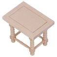 thumbnail image 2 of Dollhouse Coffee Table Model, 1/12 Dollhouse Coffee Table Exquisite Craftsmanship Birch Wood Rectangle Eco Friendly Simple  For Dollhouse Living Decoration, 2 of 8