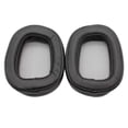 thumbnail image 5 of Seitruly 1 par de almohadillas para los oídos Cojín montado en la cabeza Auriculares Suavidad Accesorios Reemplazo para auriculares G433 Negro Negro 2piezas, 5 of 5