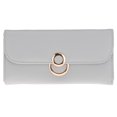 thumbnail image 2 of Cartera de embrague para mujer para mujer, tarjetero rgo, monedero, bolso Gris Sunnimix Bolso de señora Card Holder Case, 2 of 8