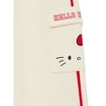 thumbnail image 3 of Wonder Nation Hello Kitty Baby and Toddler Girls Graphic Fleece Cargo Pants, Sizes 12M-3T, 3 of 8