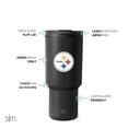 thumbnail image 2 of Vaso sencillo y moderno de la NFL Pittsburgh Steelers, 900 ml, 2 of 4