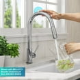 thumbnail image 5 of Kraus Oletto Contemporary Single-HandleTouch Kitchen Sink Faucet with Pull Down Sprayer in Chrome, 5 of 18