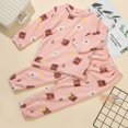 thumbnail image 1 of Conjunto de pijama de vellón coral para niños, otoño e invierno, oso melocotón, niño, mujer, ropa de hogar de franela grande para padres e hijos, 1 of 6