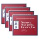 thumbnail image 1 of Mahjong Scorecard Tarjetas 2025 Manos Y Reglas (4pcs) Rojo, 1 of 9