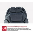 thumbnail image 5 of Football Soft Shell Protective Helmet Rugby Helmet Padded Helmet Football Helmet Adjustable Helmet - Blue - M, 5 of 5