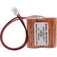 thumbnail image 2 of New 2CR17335A WK17 6V 1800mAh Lithium Battery Compatible for SANYO MR-BAT6V1 2CR17335A WK17 (CR17335 3 Volt), 2 of 4