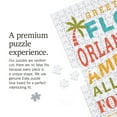 thumbnail image 5 of Lantern Press 1000 Piece Jigsaw Puzzle, Florida, Stacked Typography, 5 of 5