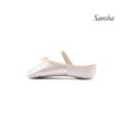 thumbnail image 4 of Sansha STAR S14s Children's Full Sole Ballet Slippers, Elegant Satin for Beginners & Recitals (2-Pack), Pink, Size O W, 4 of 5