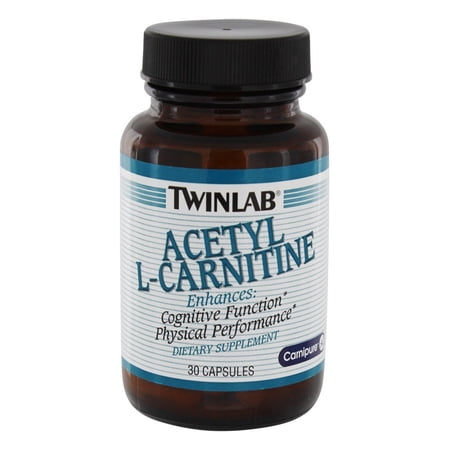 Twinlab Acetyl L-Carnitine Capsules, 30 Ct