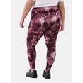 thumbnail image 7 of No Boundaries Faux Sueded Ankle Leggings, 27.5”Inseam, 1 or 2-Pack, Women's & Women's Plus Sizes XXS-4X, 7 of 7
