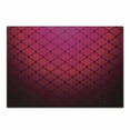 thumbnail image 1 of Magenta Cutting Board, Damask Textured Geometric Romantic Style Vintage Design Art Print, Decorative Tempered Glass Cutting and Serving Board, Small Size, Hot Pink Fuchsia, by Ambesonne, 1 of 1