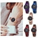 thumbnail image 4 of Matsuzay Reloj magnético de cielo estrellado para mujer, reloj de lujo para mujer, reloj de cuarzo con diamantes a la moda para mujer Relojes inteligentes azul, 4 of 6