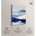 thumbnail image 2 of Breath of the Ocean IV Canvas Print Blue Wall Decor by Art Remedy, Gallery Wrapped, 10 x 15, 2 of 5