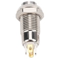 thumbnail image 4 of Steel 8mm Momentary Push Button Switch Waterproof Push Button Start Switch with Light 3V, 4 of 8