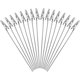 thumbnail image 1 of 50 clips para notas con pinza de cocodrilo – 15 cm – Clips de alambre plateado para notas, fotos, tarjetas y decoración DIY., 1 of 6