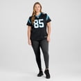 thumbnail image 6 of Women's Nike Jordan Matthews  Black Carolina Panthers  Game Jersey, 6 of 7