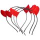 thumbnail image 1 of 4 Uds. Diadema con cuernos de diablo para Halloween, diademas con cuernos, accesorio para vestido elegante, 1 of 6