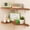 Brown Cloud Shelves, variant on Cute Cloud Shelves, Wavy Floating Corner Shelf, Cloud Corner Wall Shelves with Brackets, Cute Wall Shelves for  Decor, Corner Shelves for Bedroom,Living Room,Bathroom& Decor,Brown