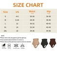thumbnail image 6 of MISS COCOLI 2 Pack Thong Shapewear Panties For Women Tummy Control Girdle High Waist Cincher Slimmer Smoothing, 6 of 6