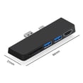 thumbnail image 3 of Adaptador compatible con USB 3.0 Dock HDMI para concentrador de lector de tarjetas SD/TF para Surface Pro 7 Tmvgtek Para estrenar, 3 of 8