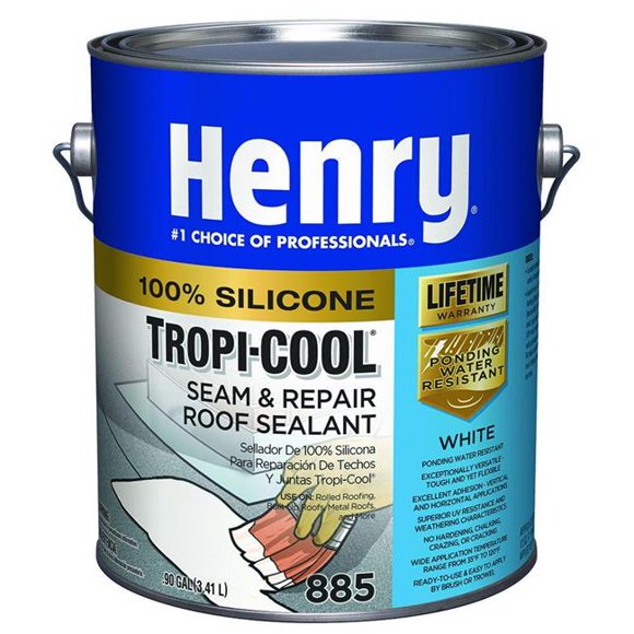 Henry 1632066 1 Gal Tropi-Cool Scellant pour Joints et Réparation de Toit