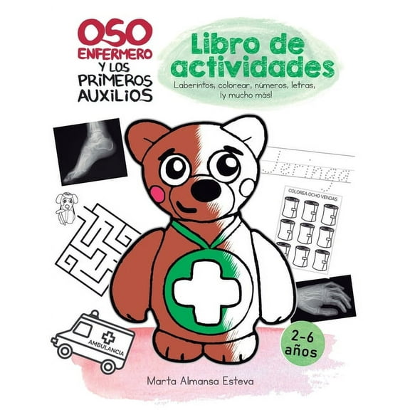 Oso Enfermero y los primeros auxilios - Libro de actividades, (Paperback)