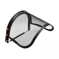 thumbnail image 1 of Combo de 2 protectores faciales y soporte para cascos duros de ala completa Visera de alambre de metal negro 2 piezas, 1 of 8