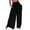 Black, variant on Sngxgn Womens Mid-Rise Stretch Pants Casual Work Pants(Black,L)