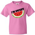 thumbnail image 3 of Inktastic I'm Sweet Watermelon Youth T-Shirt, 3 of 5