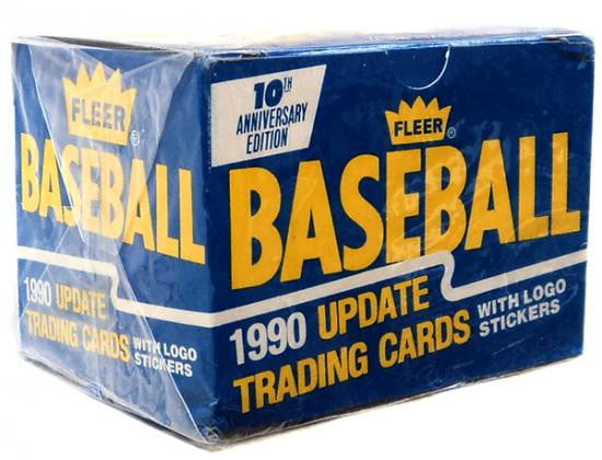 MLB 1990 Fleer Baseball Cards Complete Set (Factory Sealed)