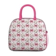 thumbnail image 2 of Womens Pink Baseballs and Bows Pattern Lunch Box for Work,Insulated Lunch Bag for Women,Loncheras Para Mujer,Leakproof Adult Lunch Bag for Work,Beach,Travel,Picnic,Camping, 2 of 7
