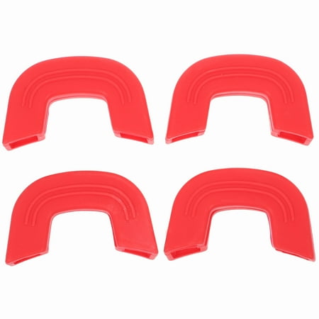 

NUOLUX 4Pcs Silicone Handle Covers Frying Pan Handle Protectors Pot Handle Sleeves Non-Slip Handle Covers