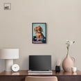 thumbnail image 2 of Cute Doxxie Work Out Canvas Cute Pets Art Prints by Art Remedy, Black Frame, 10 x 15, 2 of 7