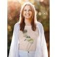 thumbnail image 2 of Illustrated State California T-Shirt Women -Jacob Green Designs, Female Large, 2 of 4