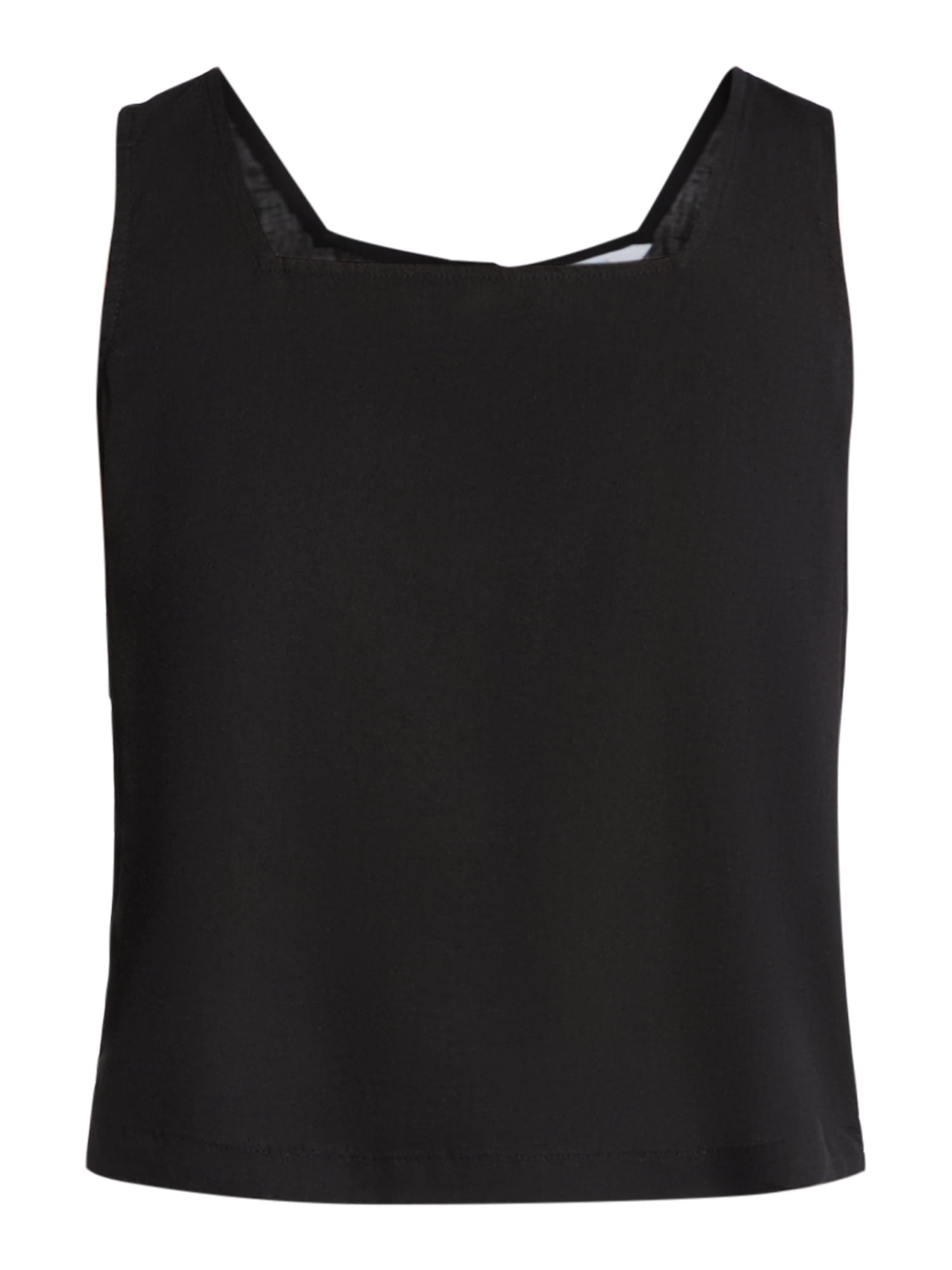 Time and Tru Women's Woven Tank Top, Sizes XS-XXXL