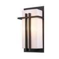 thumbnail image 5 of Trans Globe Lighting 40280 Doheny 1 Light 12" Tall Outdoor Wall Sconce - Black, 5 of 7