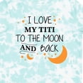 thumbnail image 4 of Inktastic I Love My Titi to the Moon and Back Boys or Girls Toddler T-Shirt, 4 of 5