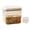 M, variant on Homerr Flour Dispenser One handed Bin Rice Container Set Easy One handed Operation Good Sealing with Measuring Cup Multi functional Storage Box Available in 2.8L/4.5L/5.5L