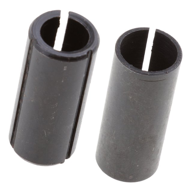 2 Unids Inclinado Collet Chuck Adaptador Chuck Taladro Para CNC Router Herramientas Parte Diámetro Interior 10mm Y 8mm Sharpla Portabrocas de fresado