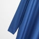 thumbnail image 4 of Batas de hombre, camisón de cuello redondo, manga larga, largo hasta la rodilla, agrandado, suave y cómodo, para colgar hacia abajo, color sólido, camisón de hombre, bata de dormir para hombre, 4 of 9