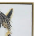 thumbnail image 4 of 32" x 36" Horse Framed Wall Art with Gold Frame, by DecMode, 4 of 8