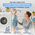 thumbnail image 3 of Cleancult Laundry Detergent Sheets, Fresh Linen Scent, 60 Count, 3 of 8