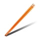 thumbnail image 1 of Palillos reutilizables para alimentos, antideslizantes, con patrón de dibujos animados, vajilla irrompible, utensilios de cocina, 1 par, naranja, 2 estilos Inevent HA010208-02, 1 of 6