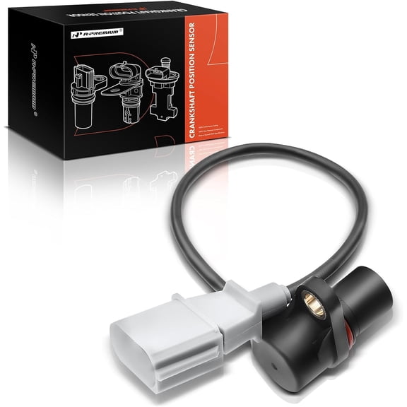 A-Premium Crankshaft Position Sensor Compatible with Audi A3 A4 TT Quattro Volkswagen Beetle 2001-2005 Passat 2006-2008 Jetta Eos Golf R GTI