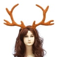 thumbnail image 4 of Serre-Tête de Noël Mode Grand Corne de Renne Bandeau Accessoire Photo, 4 of 5