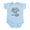 Sky Blue, variant on CafePress - Play Tennis Like My Daddy Body Suit - Baby Light Bodysuit, Size Newborn - 24 Months